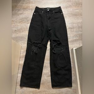 Wild Fable black highest rise baggy jeans